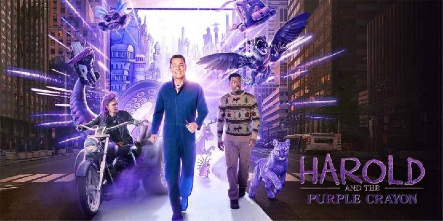 فيلم Harold and the Purple Crayon 2024 مدبلج لاروزا