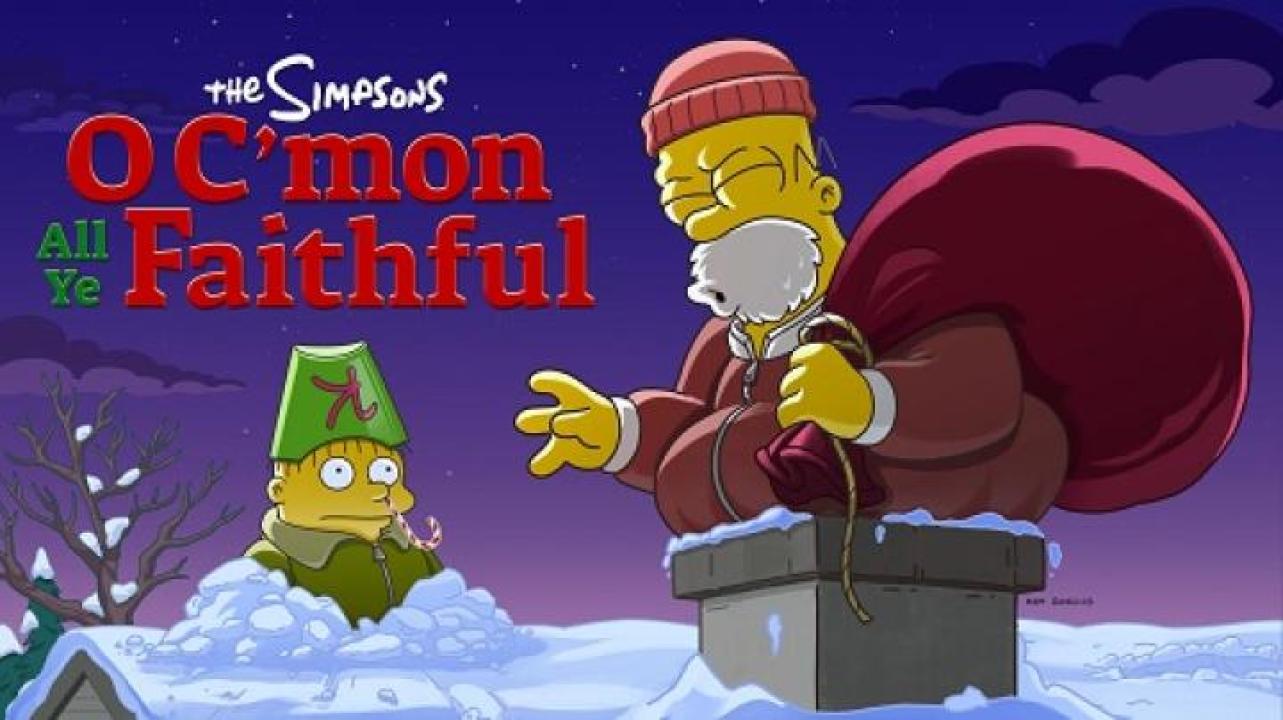 مشاهدة فيلم The Simpsons O C’mon All Ye Faithful 2024 مترجم لاروزا